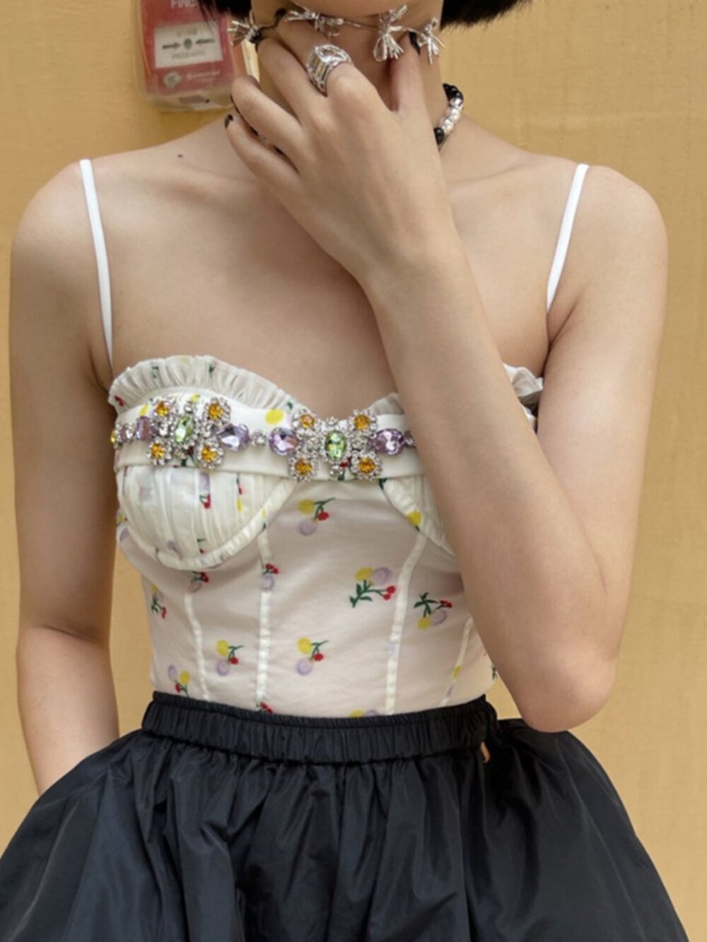 Shushu/Tong Crystal Bodysuit